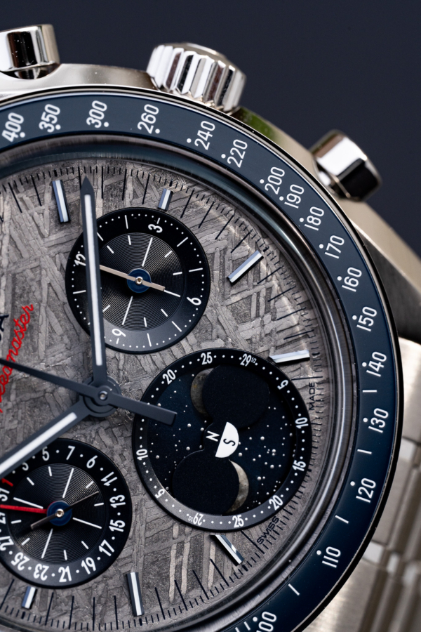 Omega Speedmaster Moonphase Meteorite