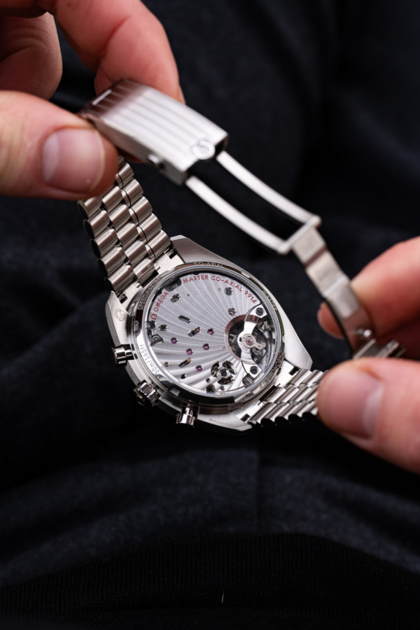 Omega Speedmaster Moonphase Meteorite