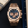 Audemars Piguet Royal Oak Chronographe Or Rose Bleu