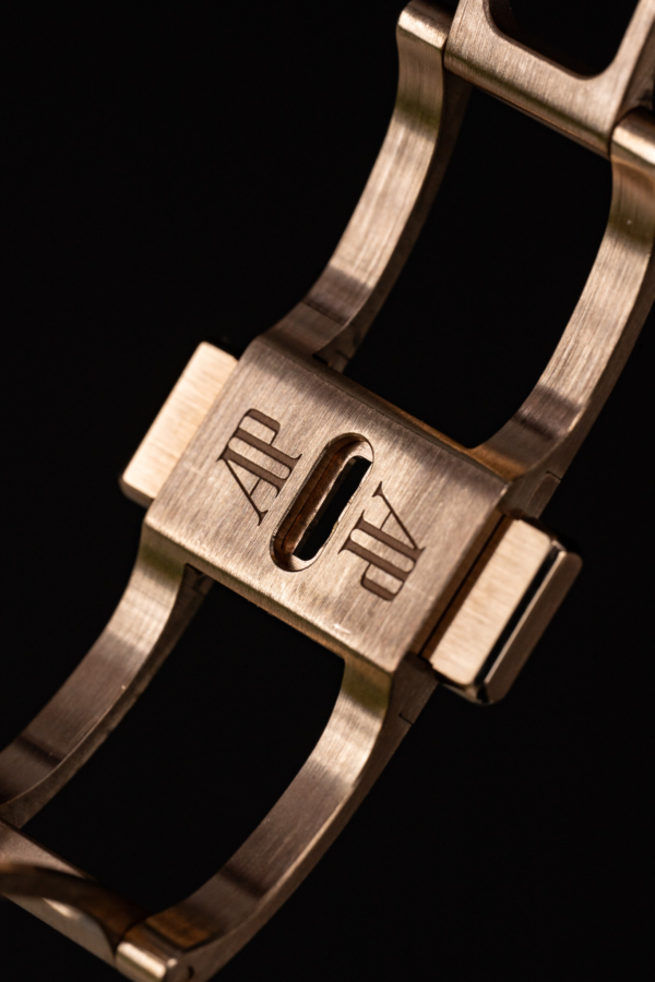 Audemars Piguet Royal Oak Chronographe Or Rose Bleu