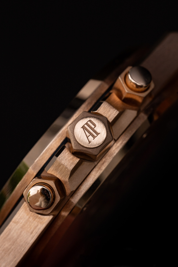 Audemars Piguet Royal Oak Chronographe Or Rose Bleu