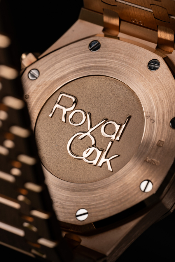 Audemars Piguet Royal Oak Chronographe Or Rose Bleu