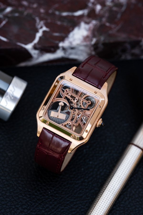 Cartier Santos-Dumont Squelette Micro Rotor