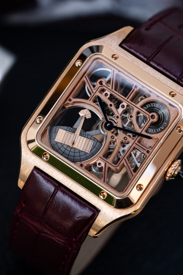 Cartier Santos-Dumont Squelette Micro Rotor
