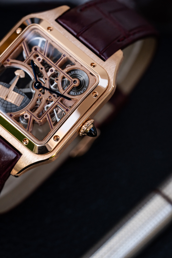 Cartier Santos-Dumont Squelette Micro Rotor