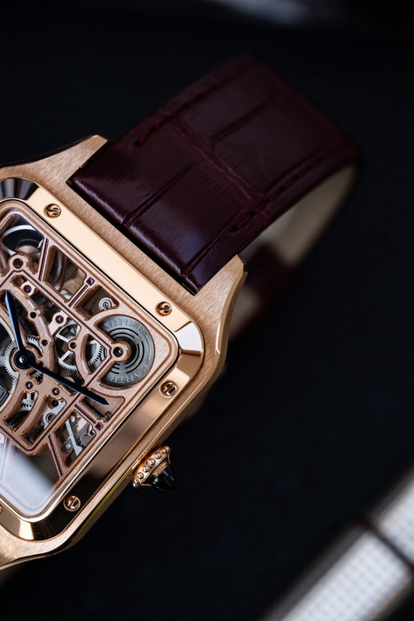 Cartier Santos-Dumont Squelette Micro Rotor