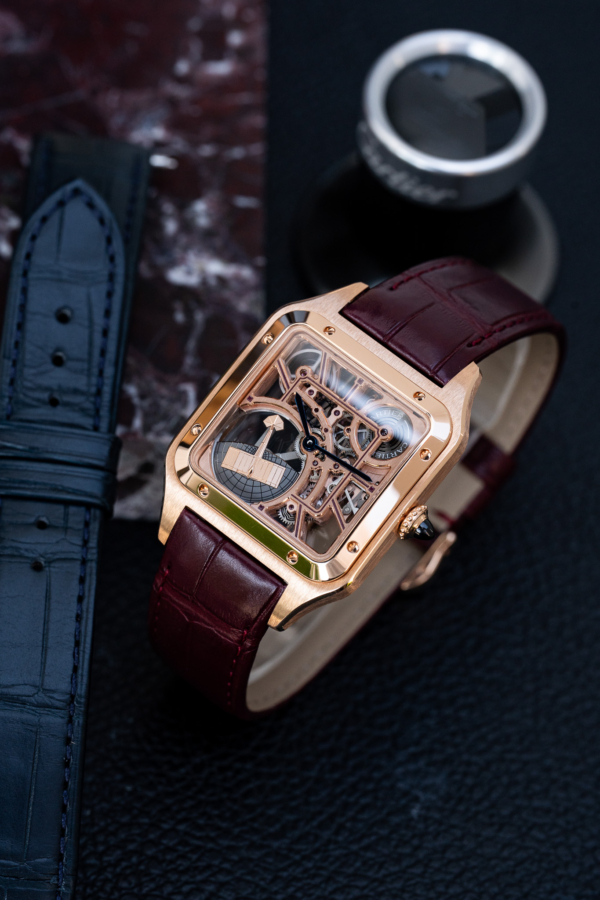 Cartier Santos-Dumont Squelette Micro Rotor