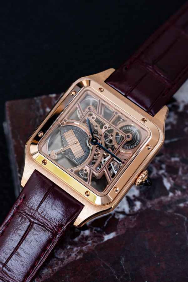 Cartier Santos-Dumont Squelette Micro Rotor