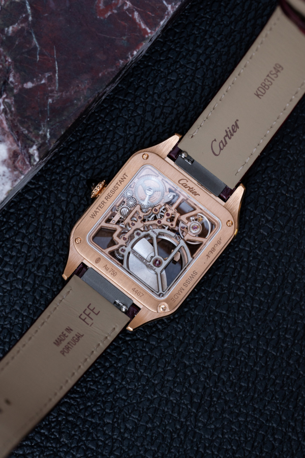 Cartier Santos-Dumont Squelette Micro Rotor