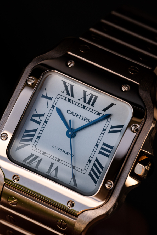 Santos de Cartier Medium Or rose