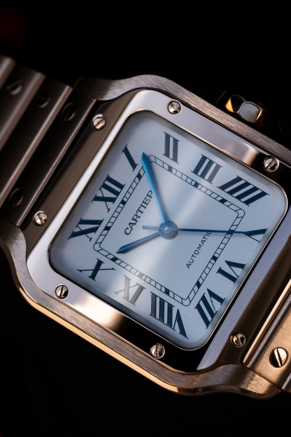 Santos de Cartier Medium Or rose