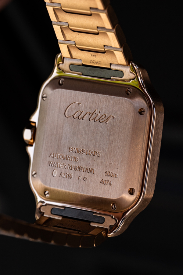 Santos de Cartier Medium Or rose