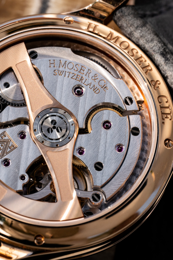 H. Moser & Cie. Endeavour Centre Seconds Concept Vantablack