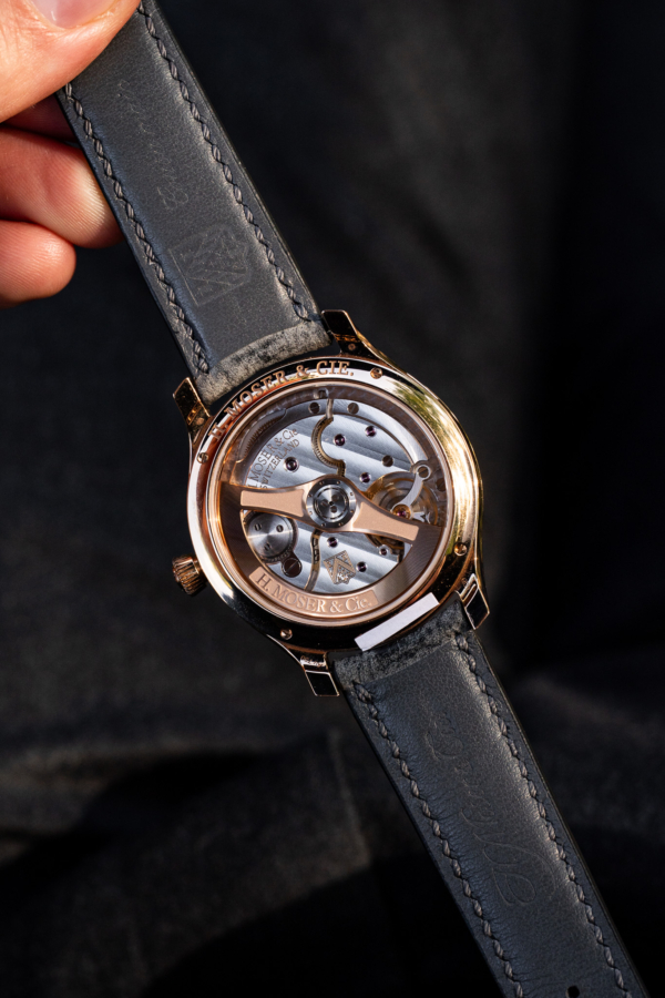 H. Moser & Cie. Endeavour Centre Seconds Concept Vantablack