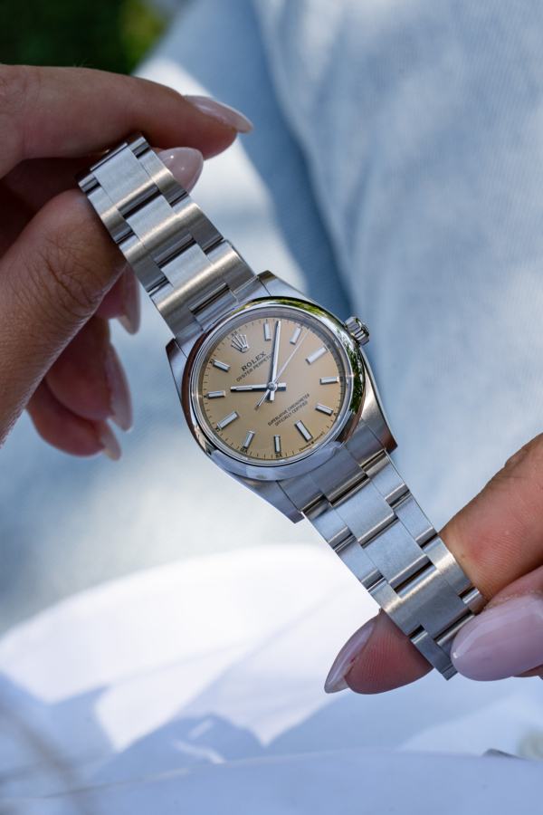 Rolex Oyster Perpetual 34 Beige "Unworn"