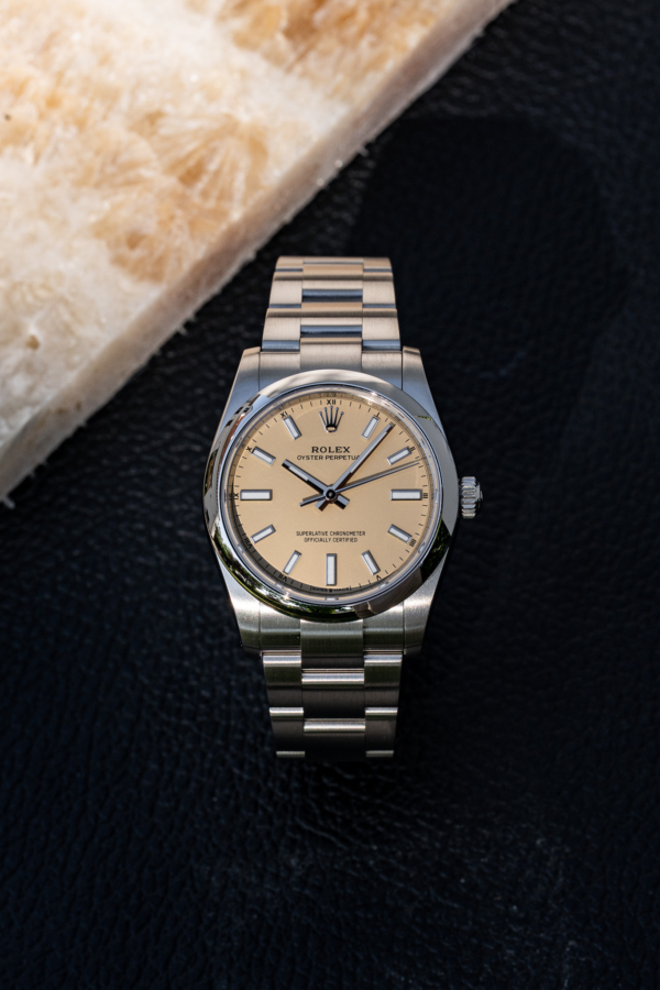 Rolex Oyster Perpetual 34 Beige "Unworn"