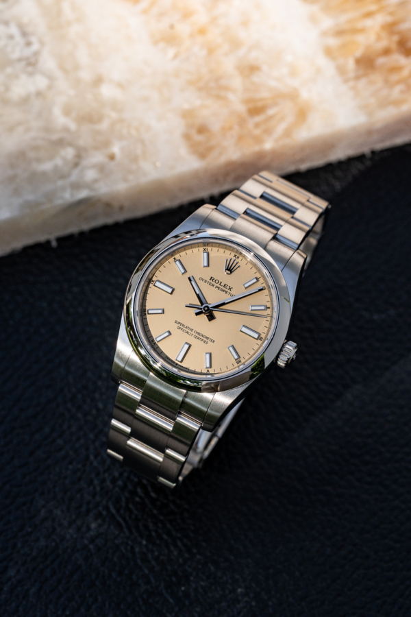 Rolex Oyster Perpetual 34 Beige "Unworn"