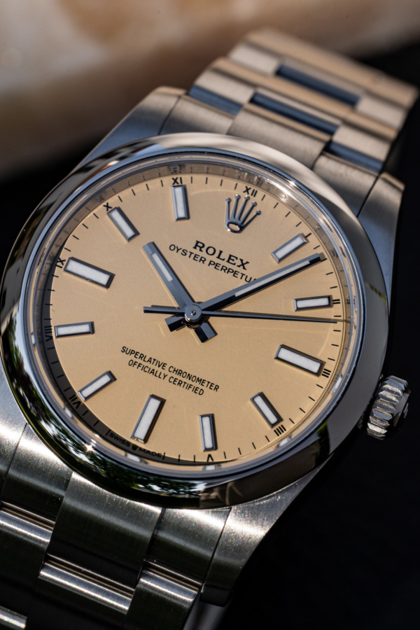 Rolex Oyster Perpetual 34 Beige "Unworn"