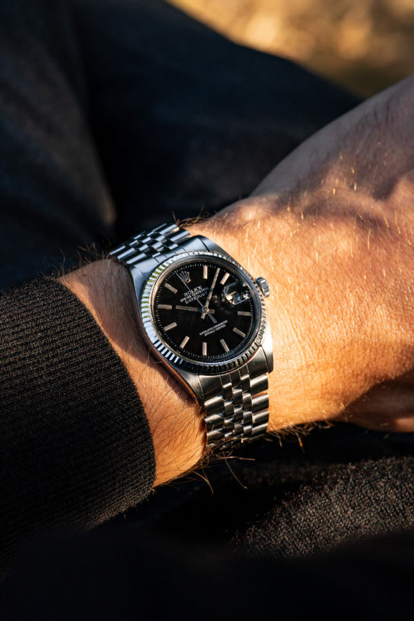 Rolex Datejust 1601 Noir "No Lume"