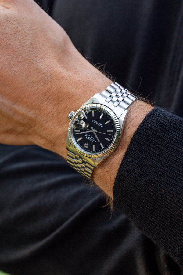 Rolex Datejust 1601 Noir "No Lume"
