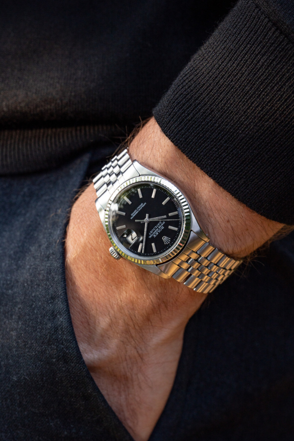 Rolex Datejust 1601 Noir "No Lume"