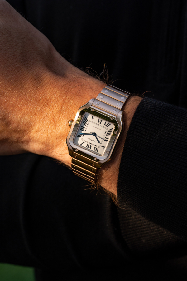 Santos de Cartier Medium Or Rose