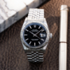 Rolex Datejust 1601 Noir "No Lume"