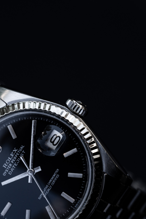 Rolex Datejust 1601 Noir "No Lume"