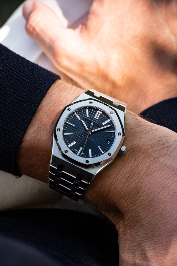 Royal Oak 15510ST Bleu