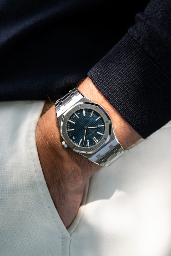 Royal Oak 15510ST Bleu