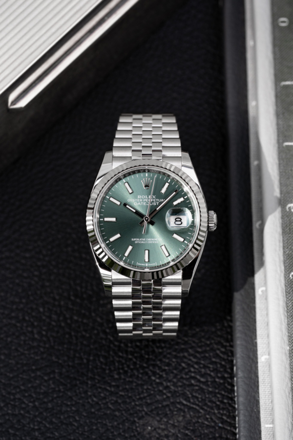 Rolex Datejust 36 Vert Menthe "Unworn"