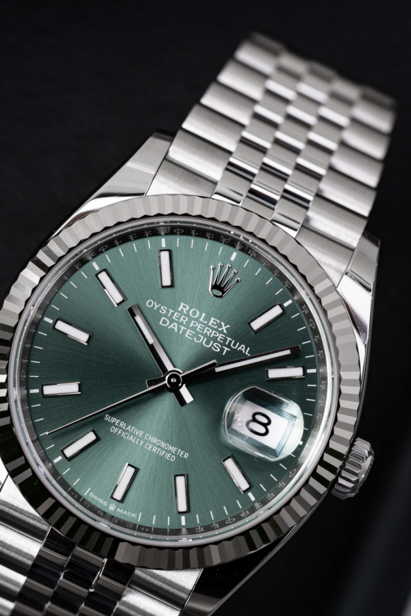 Rolex Datejust 36 Vert Menthe "Unworn"