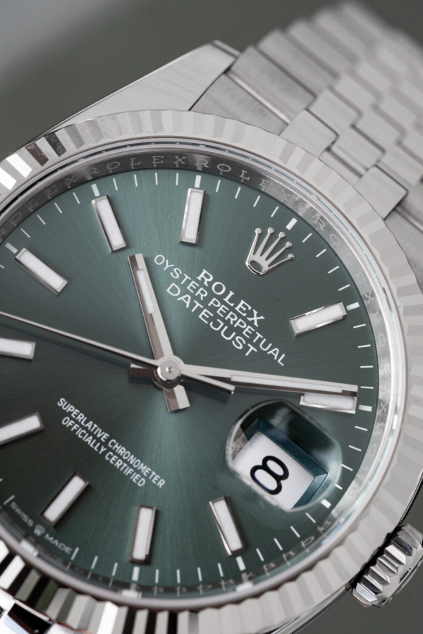 Rolex Datejust 36 Vert Menthe "Unworn"