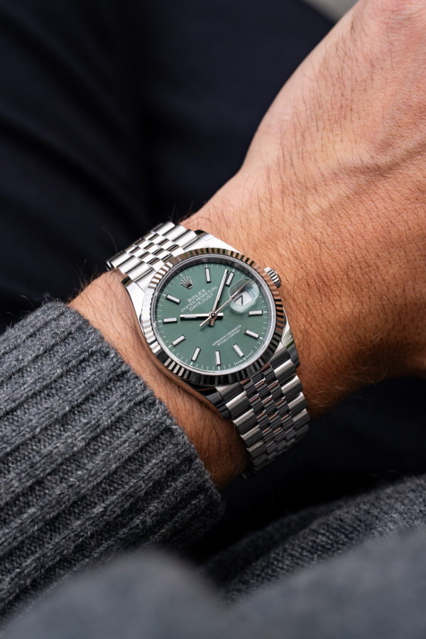 Rolex Datejust 36 Vert Menthe "Unworn"