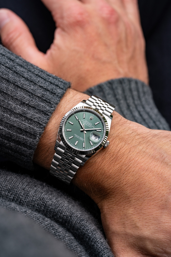 Rolex Datejust 36 Vert Menthe "Unworn"