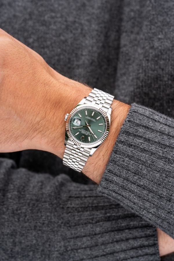 Rolex Datejust 36 Vert Menthe "Unworn"