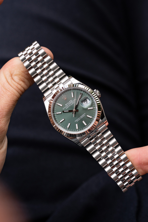 Rolex Datejust 36 Vert Menthe "Unworn"