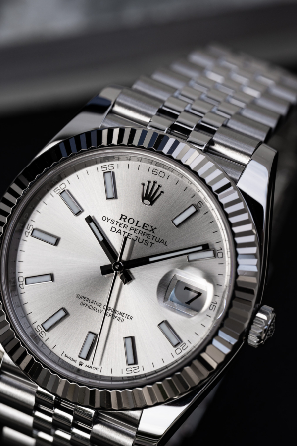 Rolex Datejust 41 Argenté