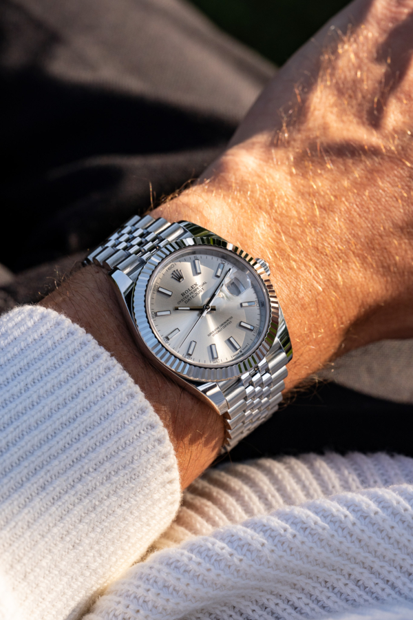 Rolex Datejust 41 Argenté
