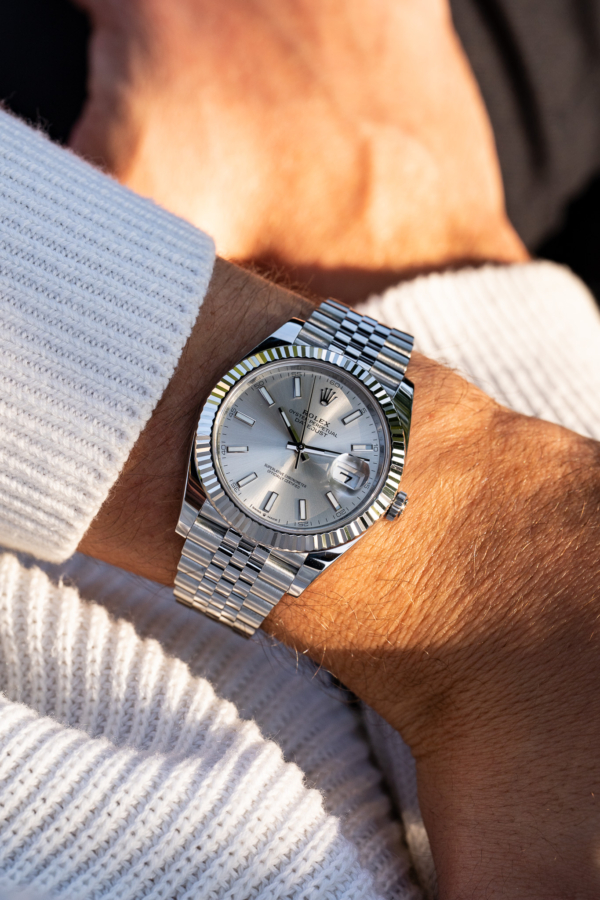 Rolex Datejust 41 Argenté