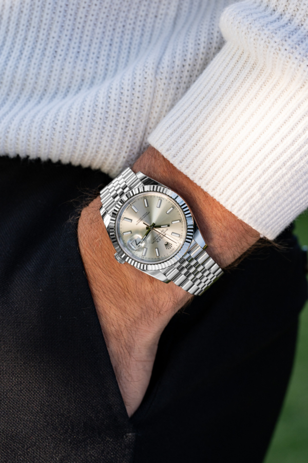 Rolex Datejust 41 Argenté