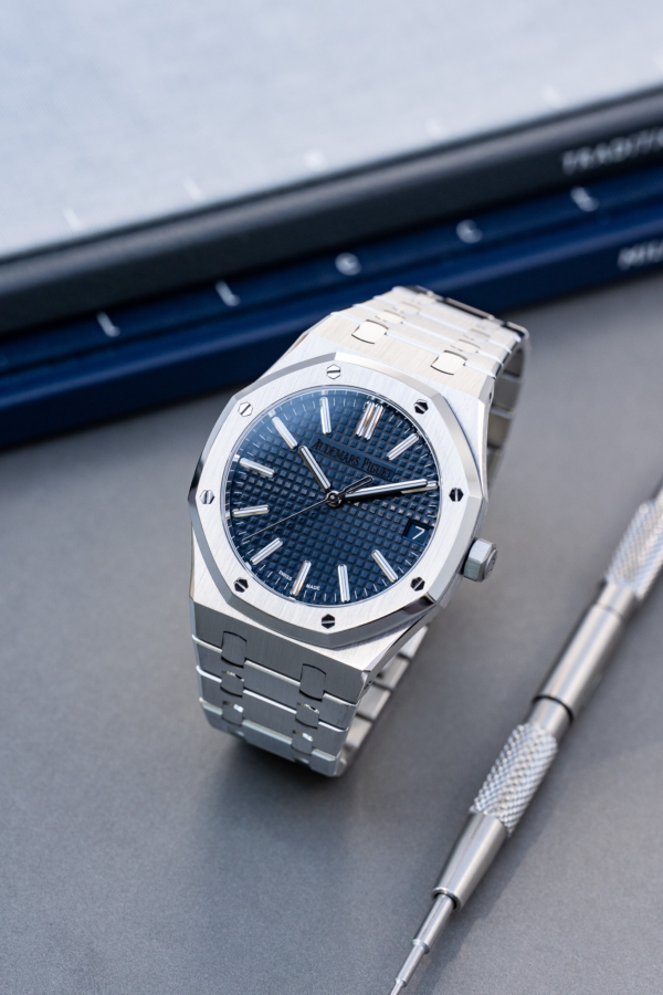 Royal Oak 15510ST Bleu