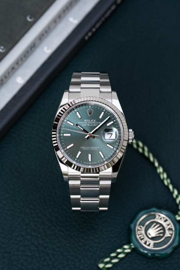 Rolex Datejust 36 Vert Menthe "Unworn"