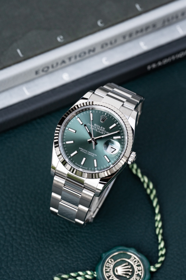 Rolex Datejust 36 Vert Menthe "Unworn"