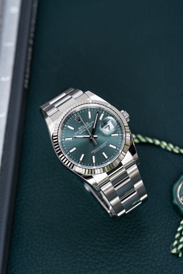 Rolex Datejust 36 Vert Menthe "Unworn"