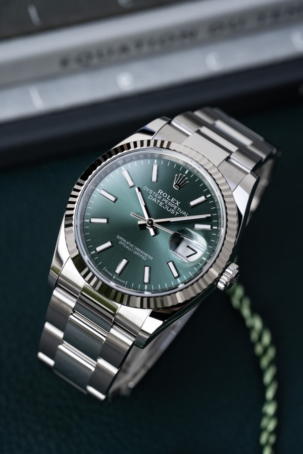 Rolex Datejust 36 Vert Menthe "Unworn"