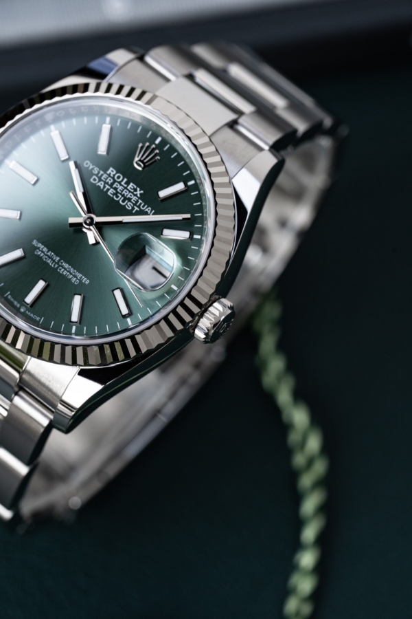 Rolex Datejust 36 Vert Menthe "Unworn"