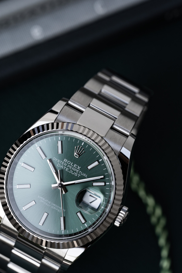 Rolex Datejust 36 Vert Menthe "Unworn"