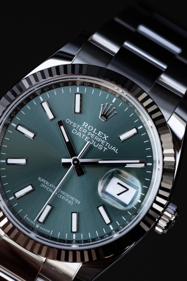 Rolex Datejust 36 Vert Menthe "Unworn"