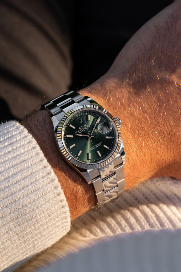 Rolex Datejust 36 Vert Menthe "Unworn"